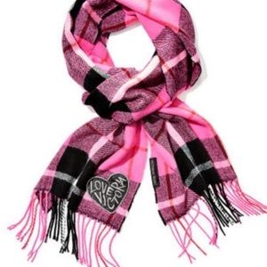 Victoria Secret hot pink scarf